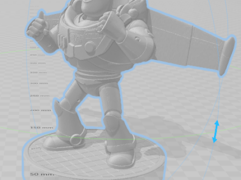 Boneco buzz light toy story Model Cetak 3D