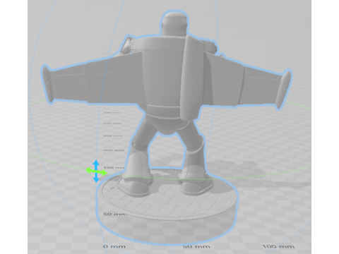 Boneco buzz light toy story Model Cetak 3D