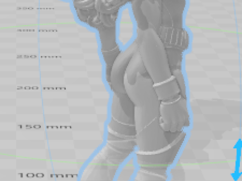 Boneca 3d manga women lolli vampira xmen 3D Print Model