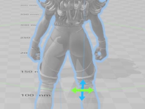 Boneca 3d manga women lolli vampira xmen 3D Print Model