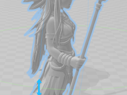 Boneca 3d манга женщины лолли Индия 3D Принт Модель