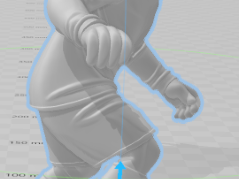 Boneca 3d estyle r10 caricato 足球 3D 打印模型
