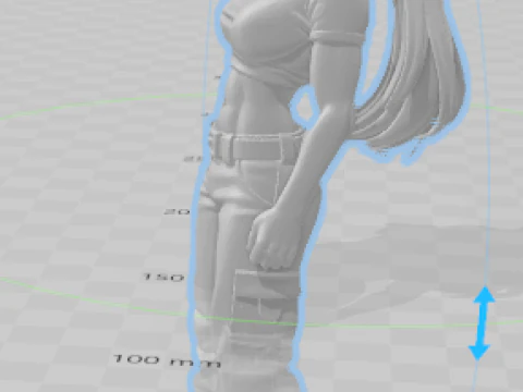 Boneca 3d estyle women manga lolli 3D Print Model