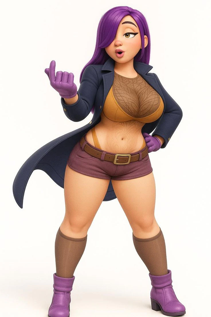 Boneca 3d estyle women manga lolli 3D Print Model .c4d .max .obj .3ds .fbx .stl .blend 