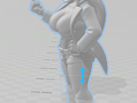 Boneca 3d estyle women manga lolli 3D Print Model