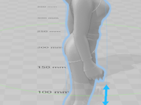 Boneca 3d estyle women manga lolli 3D Print Model