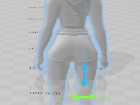 Boneca 3d estyle women manga lolli 3D Print Model