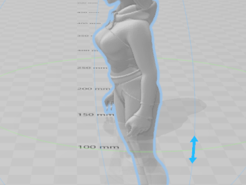 Boneca 3d estyle women manga lolli 3D Print Model