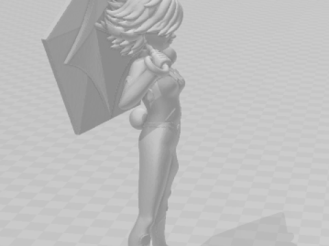 Boneca 3d estyle women manga lolli ladybug rabbit 3D Print Model