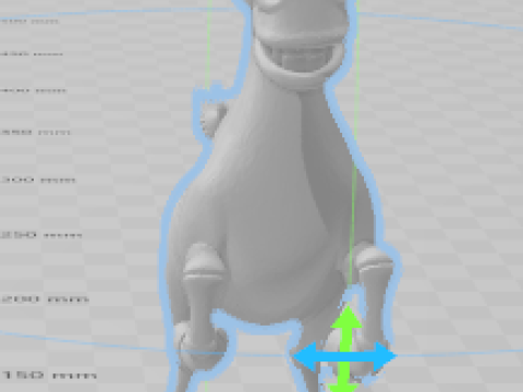 Boneca estilo 3d madagascar caricato zebra martin Modelo de Impressão 3D