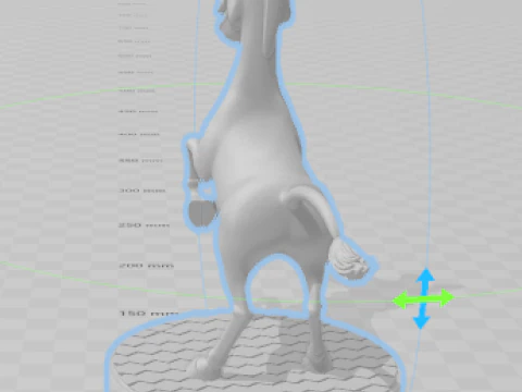 Boneca 3d estyle madasgascar caricato zebra martin 3D Print Model