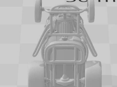 बोनेका 3डी एस्टाइल कारें कैरोस कैरिकैटो 3D प्रिंट मॉडल