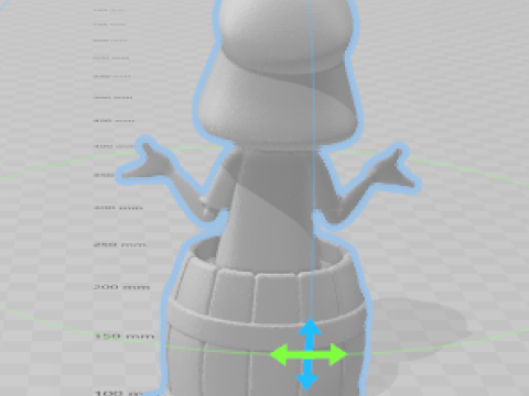 Boneca 3d estyle boneco el chavo de 8 caricato 3D Принт Модель