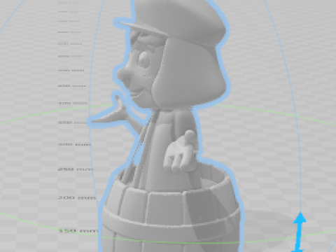 Boneca 3d estyle boneco el chavo de 8 caricato 3D Принт Модель