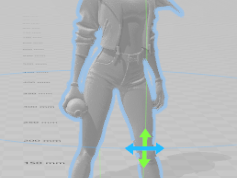 Boneca 3d estyle cantora microfone pokeboll 3D Принт Модель