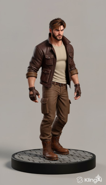 Boneca 3d estilo Solado estilo tentara jahat penduduk Model Cetak 3D .c4d .max .obj .3ds .fbx .stl .blend