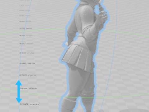 Boneca 3d style velma scooby dool caricata 3D Принт Модель