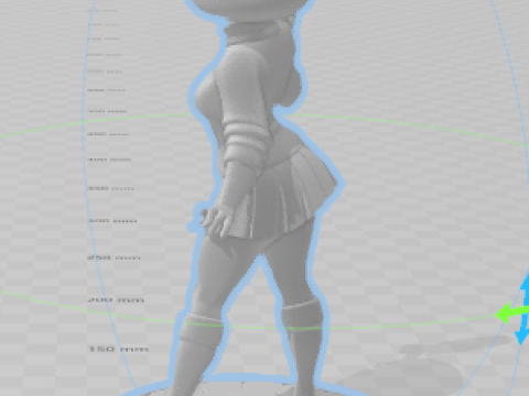 Boneca 3d style velma scooby dool caricata 3D Принт Модель