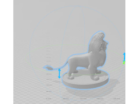 Boneca 3d style king mufasa king of lion rei leao caricata 3D Print Model
