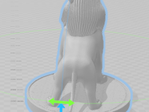 Boneca 3d style king mufasa king of lion rei leao caricata 3D Принт Модель