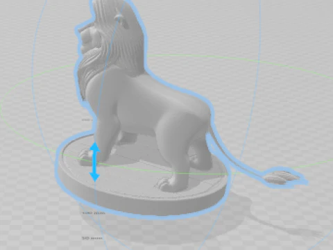 Boneca 3d style king mufasa king of lion rei leao caricata 3D Print Model
