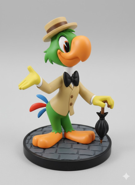 Boneca 3d style ze carioca caricata Model do druku 3D .c4d .max .obj .3ds .fbx .stl .blend