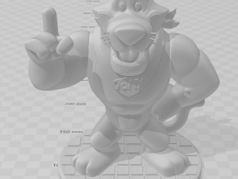 Boneca 3d style manga tony kellogs caricato 3D Print Model
