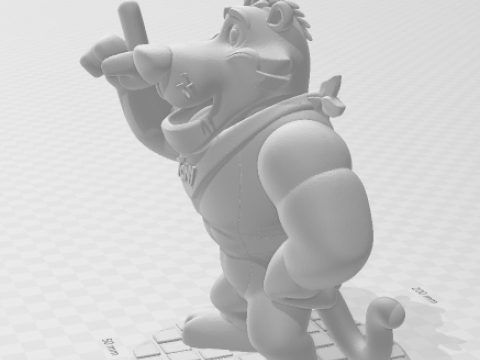 Boneca 3d style manga tony kellogs caricato 3D Print Model