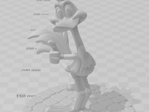 Boneca 3d style manga papaleguas ok joinha caricato Modello di stampa 3D