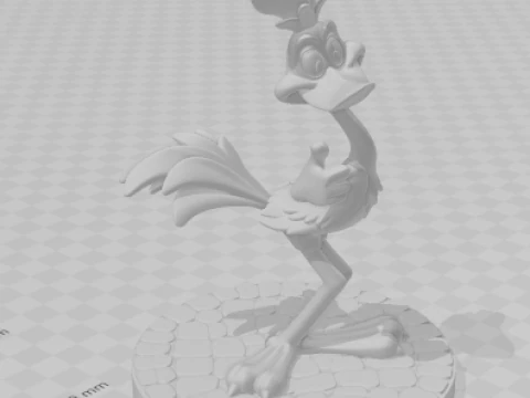 Boneca 3d style manga papaleguas ok joinha caricato 3D Print Model