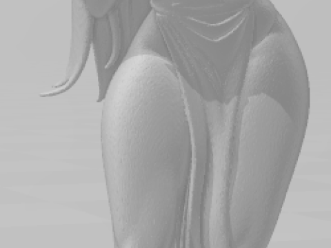 Boneca 3D стиль манга для женщин может быть лоли аниме карикато 3D Принт Модель