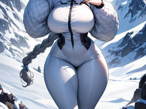 Boneca 3d style manga women lolli anime caricato 3D Print Model