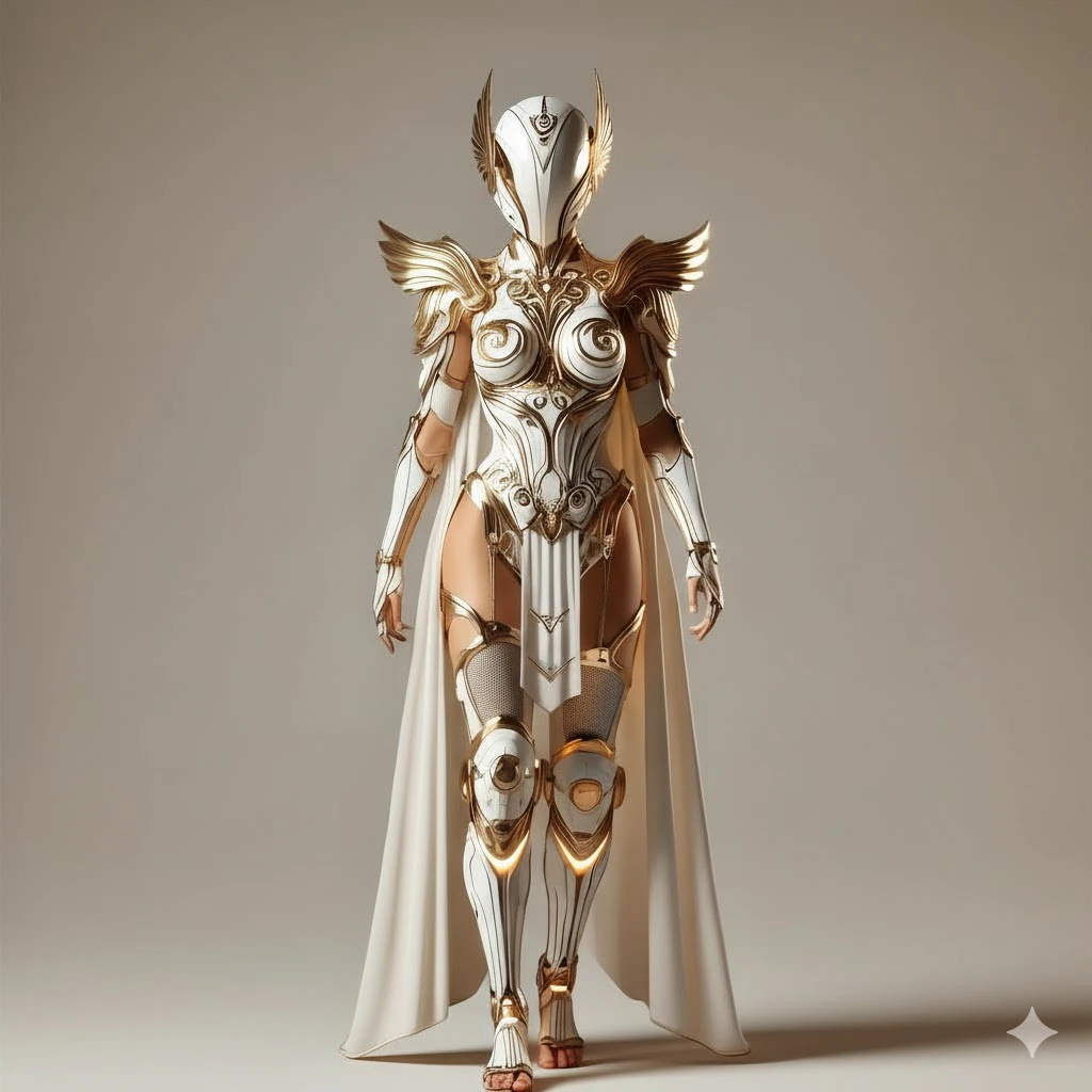 Boneca 3d style manga women lolli anime warrior armadura god caricato 3D Print Model .c4d .max .obj .3ds .fbx .stl .blend 