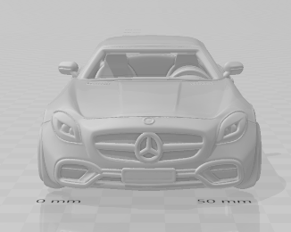 Boneca 3D стиль Mercedes AMG GT Test Caricato 3D Принт Модель .c4d .max .obj .3ds .fbx .stl .blend