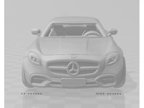 Boneca 3d style mercedes amg gt test caricato Modello di stampa 3D