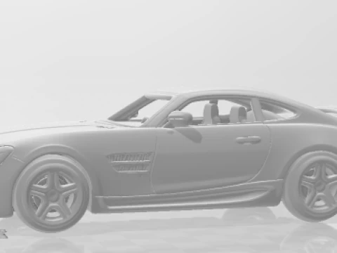 Boneca 3d style mercedes amg gt test caricato 3D Print Model