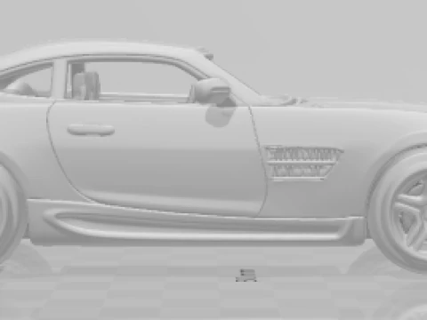 Boneca 3d style mercedes amg gt test caricato 3D Print Model