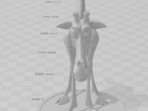 Boneca estilo 3d manga anime melmann madagascar caricato Modelo de impresión 3D