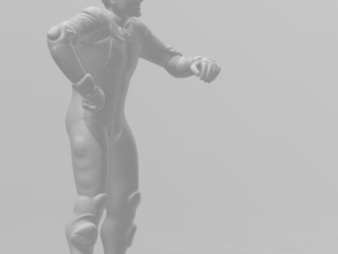 Boneca 3d стиль манга аніме piloto caricato 3D Принт Модель