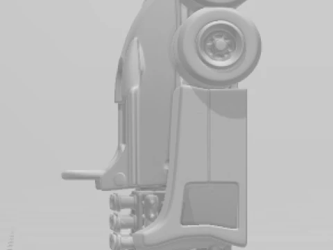 Bonecos 3d estilo manga anime f1 antiga caricato Modelo de impresión 3D