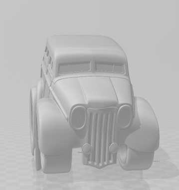 Bonecos 3d style manga anime car classic caricato 3D Print Model .c4d .max .obj .3ds .fbx .stl .blend 