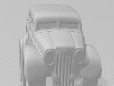 Bonecos estilo 3d manga anime coche clásico caricato Modelo de impresión 3D