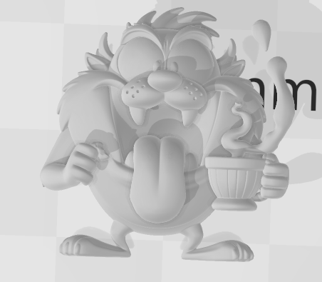 Bonecos 3D-stijl manga anime desenho klassieke taz caricato 3D printmodel .c4d .max .obj .3ds .fbx .stl .blend 