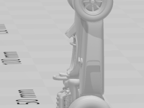 Bonecos 3d style manga anime car race corrida classico caricato Modèles 3D en vedette