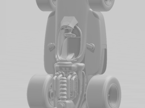 Bonecos 3d стиль манга аніме автомобільні перегони корида класичне карікато 3D Принт Модель