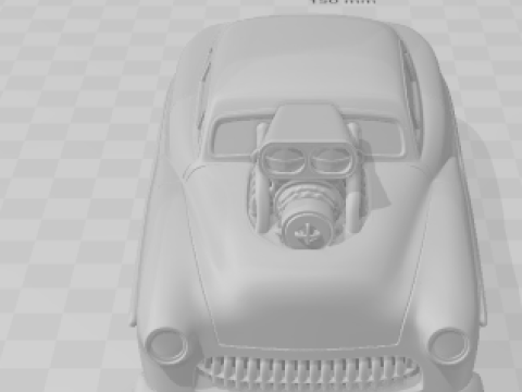 Bonecos 3d style manga anime cars classic carro antigo caricato Modèles 3D en vedette