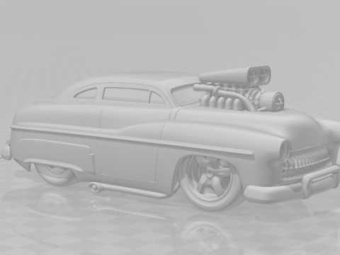 Bonecos 3D-Stil Manga Anime Autos klassisches Carro Antigo Caricato 3D Druckmodell