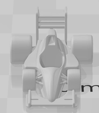 Bonecos 3d style manga anime F1 cars carro antigo caricato 3D Print Model .c4d .max .obj .3ds .fbx .stl .blend 