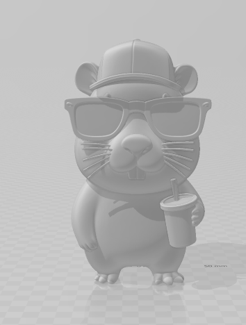 Bonecos 3d style manga anime capivara caricato 3D Print Model .c4d .max .obj .3ds .fbx .stl .blend