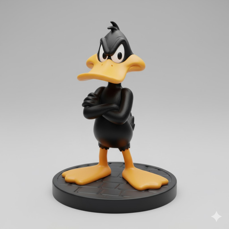 Bonecos 3D-stijl manga anime patolino warner caricato 3D printmodel .c4d .max .obj .3ds .fbx .stl .blend 